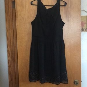 American eagle black dress
